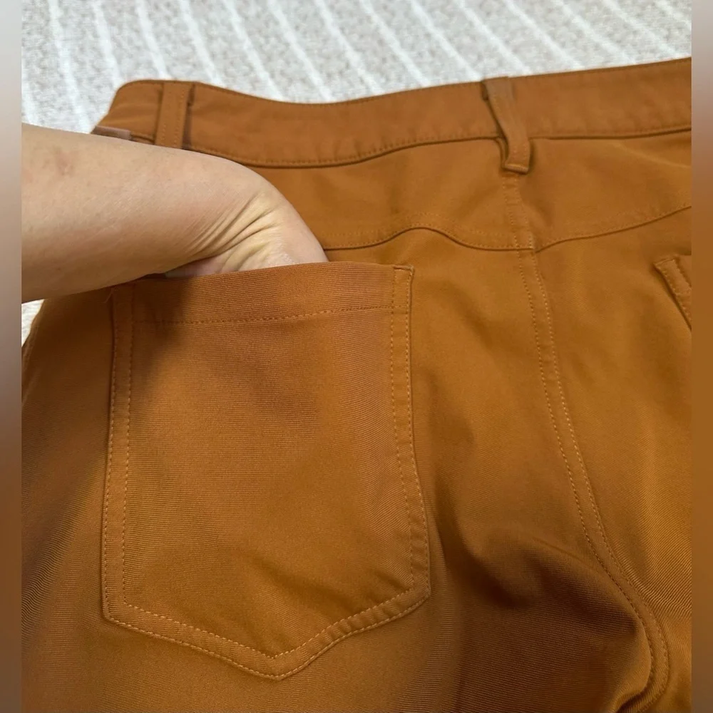 Lululemon ABC Slim Warpstreme pants Men’s Terracotta performance preppy 31x30